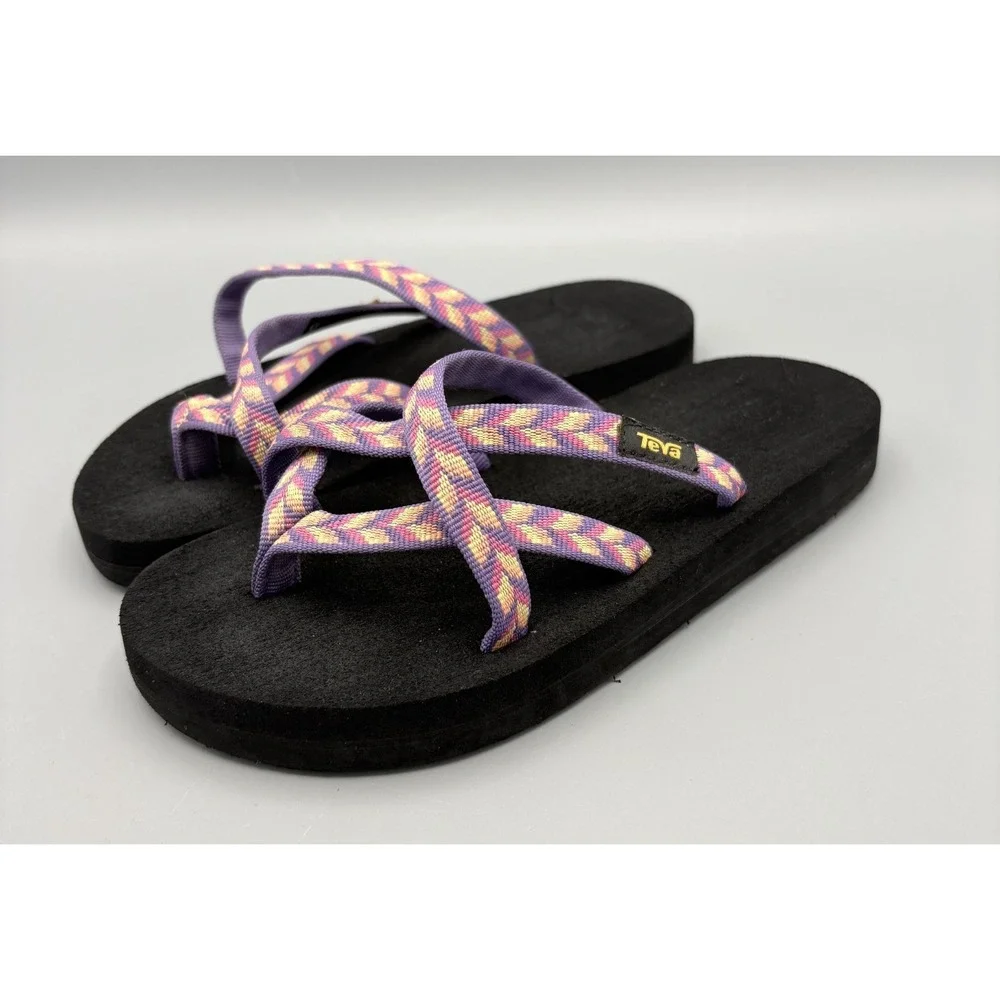 Teva Olowahu Flip Flop Sandals Youth 2 Comfort Straps Thong Slip On 1019539C